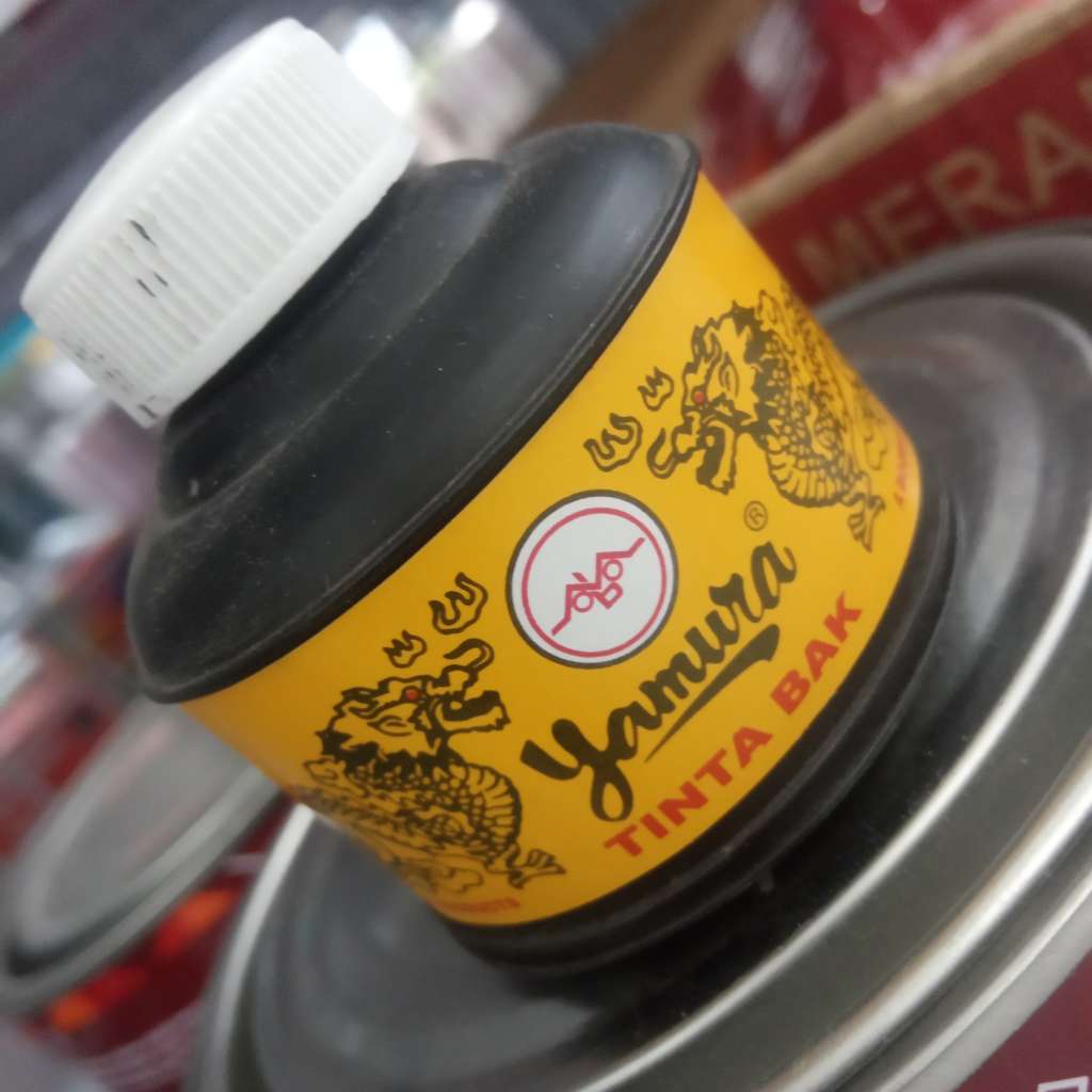 TINTA STEMPEL HITAM 50CC