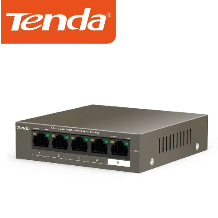 TENDA TEG1105P-4-63W 5PORT