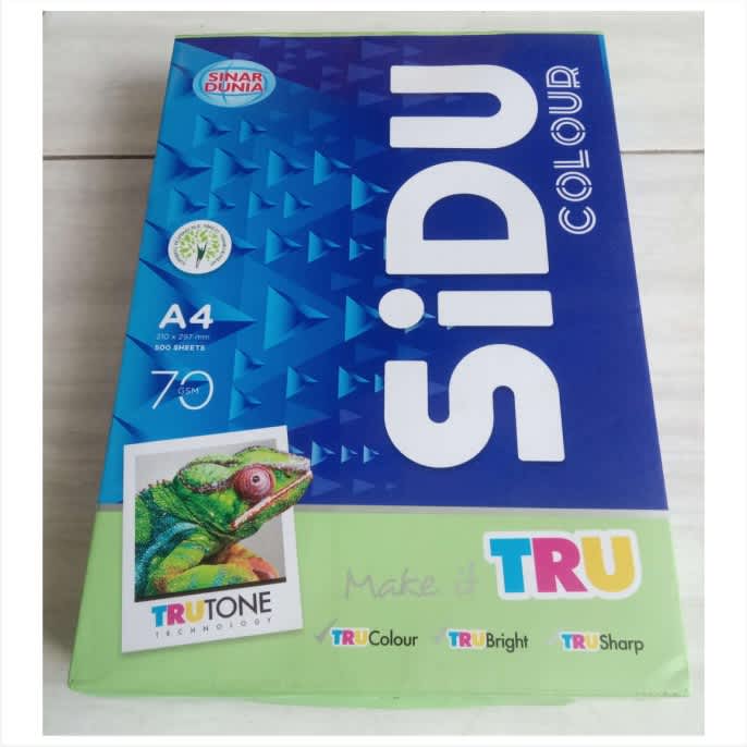 SIDU A4 70G HIJAU .ds.