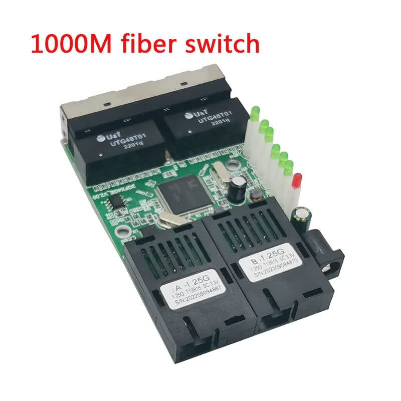 CONVERTER 2SC 2LAN GIGABIT BOARD ONLY
